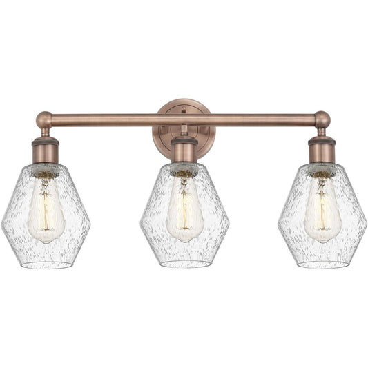 Innovations Lighting  616-3W-AC-G654-6 Cindyrella Bathroom Vanity Light Antique Copper
