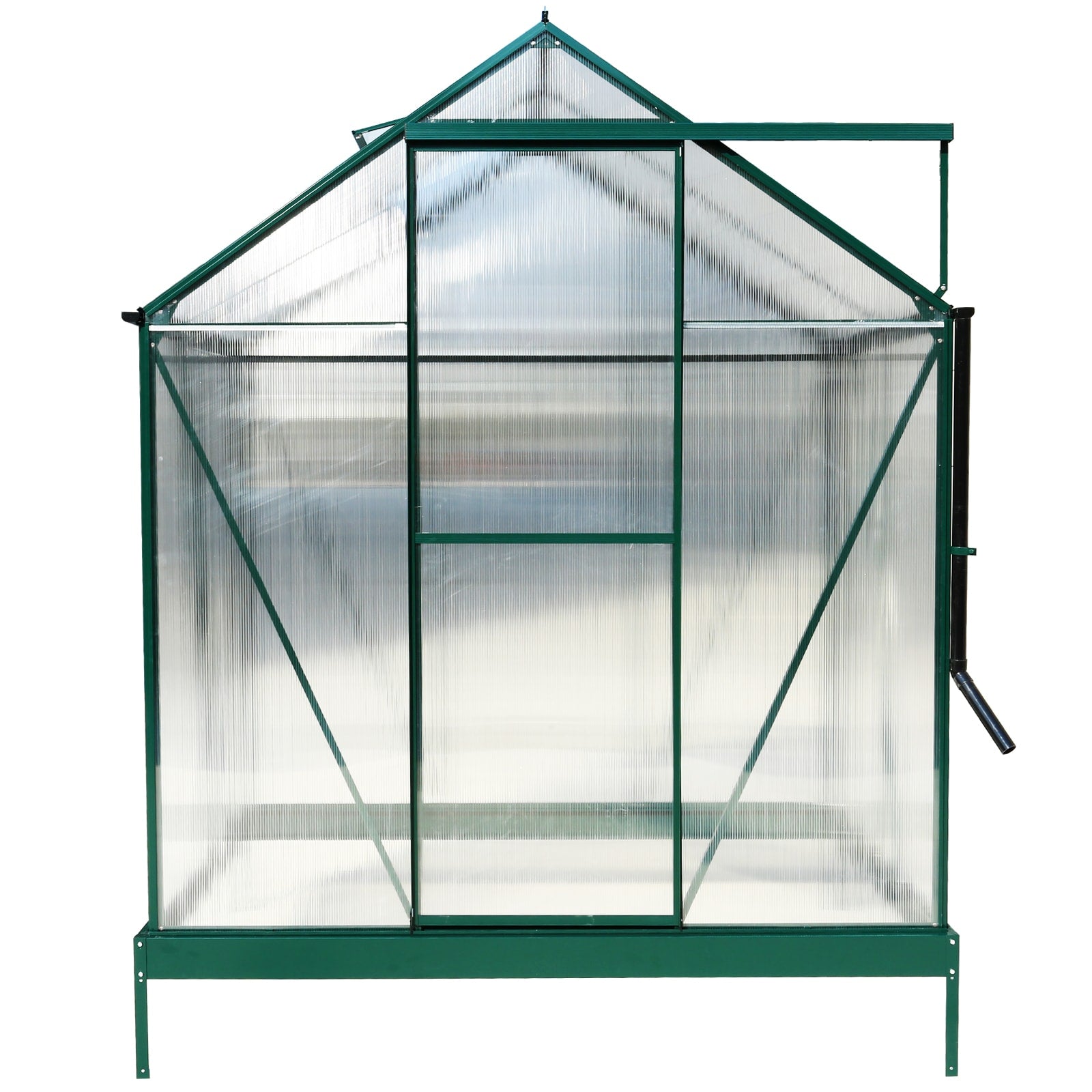 Maocao Hoom 4.26-ft L x 6.26-ft W x 8.06-ft H Green Greenhouse Kit