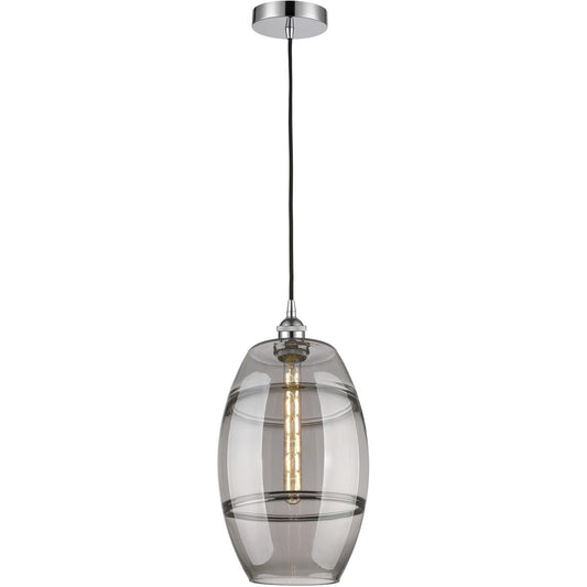 Innovations Lighting  616-1P-PC-G557-10SM Edison Vaz Mini Pendant Polished Chrome
