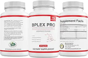 Advanced Blend MTHFR with 1000 mcg Quatrefolic. 1500 mcg Methylcobalamin with Amino Acids to Aid in Detox. Intrinsic Factor for B12 Absorption. 60 Veggie Capsules.